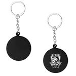 KH20116 Hockey Puck Stress Reliever Keychain With Custom Imprint